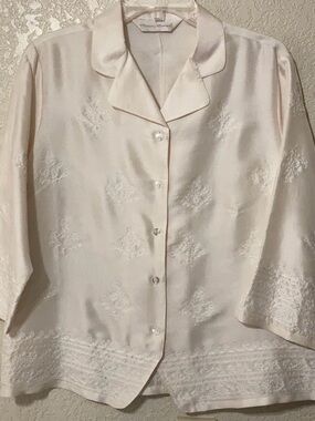 Peter Martin Silk Blouse. Size 10